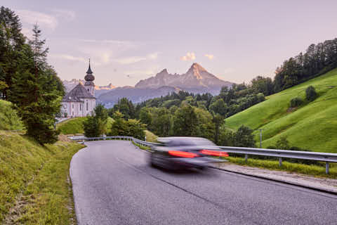 Gemeinde Berchtesgaden Landkreis Berchtesgadener_Land Maria Gern Wallfahrtskirche (Dirschl Johann) Deutschland BGL